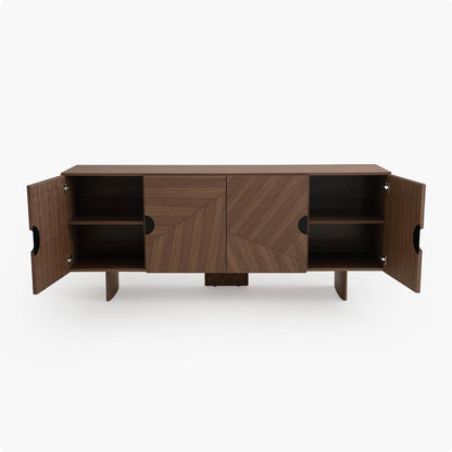 Mid-Century Modern Kitchen Sideboard 🪑✨ Stylish Storage Cabinet for Living Room & Dining Room 🏡🛋️