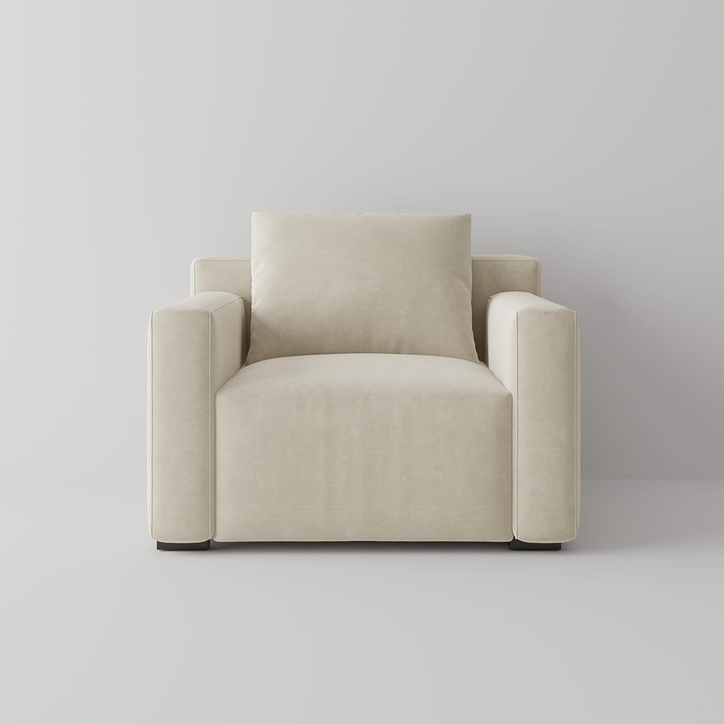 🪑 Mid-Century Suedette Armchair – Cozy & Stylish Lounge Chair ✨🛋️