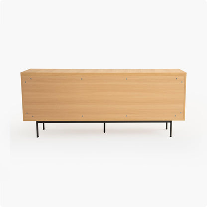 🪑 Mid-Century Modern Sideboard Cabinet – Stylish Kitchen & Living Storage Solution ✨🗄️