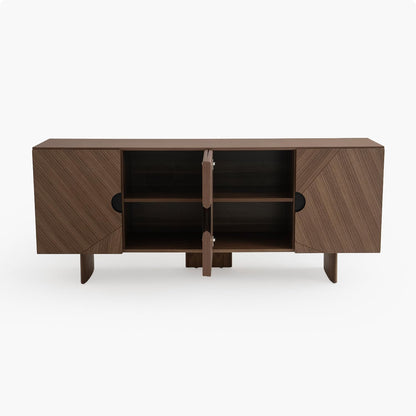 Mid-Century Modern Kitchen Sideboard 🪑✨ Stylish Storage Cabinet for Living Room & Dining Room 🏡🛋️