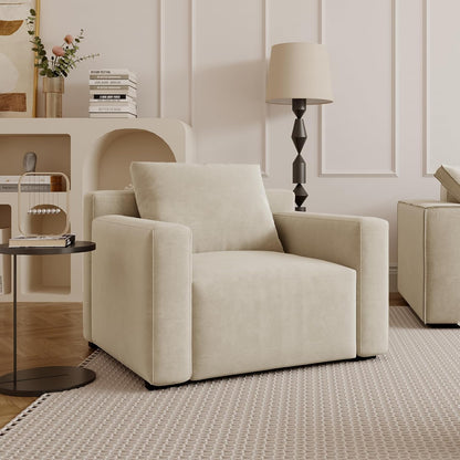 🪑 Mid-Century Suedette Armchair – Cozy & Stylish Lounge Chair ✨🛋️