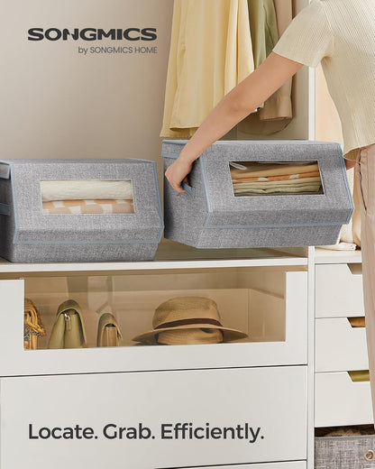 ✨ Stackable Non-Woven Storage Boxes – Space-Saving & Multi-Purpose Organizers 🧺🪄