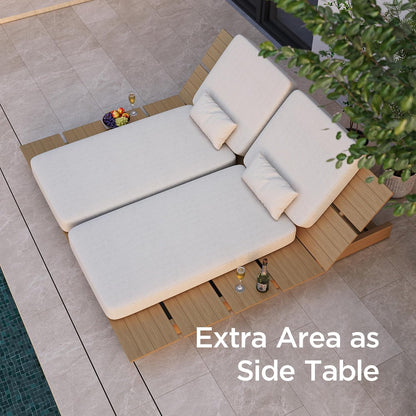 🌞 Adjustable Outdoor Reclining Chair – 5-Position Aluminum Lounger for Ultimate Relaxation 🏖️🛋️