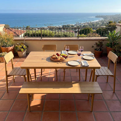 ☀️ Outdoor Aluminum Patio Set – All-Weather Backyard Furniture for Relaxing & Entertaining 🪑🍹